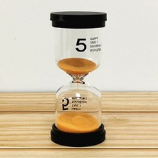 人生中的重要時刻5分鐘 5分鐘沙漏, 橘色