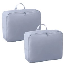 Linesmith 旅行用衣物壓縮收納袋 藍色, 2個, 1入