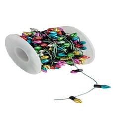 마다꾸미 롤장식 줄 비드 체인 구슬 10m, 컬러등, 1개