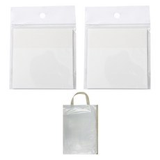 MaDaKkuMi 錯題筆記便利貼 M 50張 x 2入, 透明(便條紙), 隨機出貨(收納袋), 1套