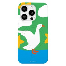 에잇클로드 무드앤두들 맥세이프 슬림하드 휴대폰 케이스