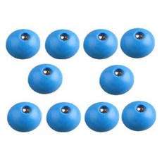 마다꾸미 우드비즈 DIY공예 나무구슬 20mm, 진블루, 10개