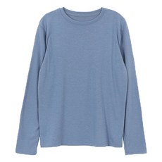 플랜데이 여성용 레모 라운드 헤리 티셔츠