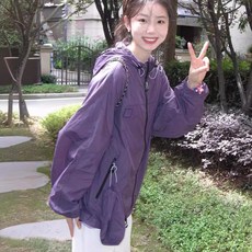 I'M MONG 女性用 Gazen 運動輕量防風外套