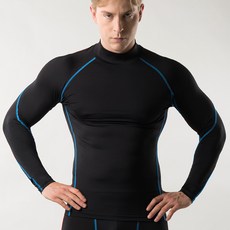 ARMEDES 男款內搭涼感底層衣 壓縮機能 Techfit 高領運動服 AR-57