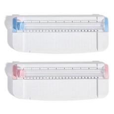 Madakumi 修剪刀 文件刀 柔和色 2 件組 藍色 + 粉紅色, A4, 單品