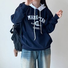 AiR Plane Manhattan 1898 Oversized撞色連帽T恤