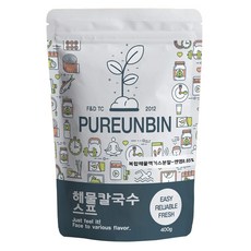 PUREUNBIN 海鮮刀削麵湯底, 1個, 400g