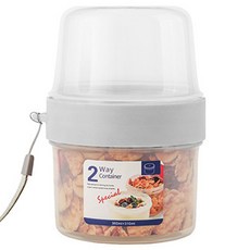 DailyPick 2way麥片盒午餐盒水果便當盒S, 1個, 混合顏色