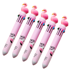 Petit Yang 火鶴10色原子筆, 5個, 類型4