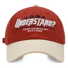 지앤와이 언더스탠드 비비드 배색 볼캡 모자