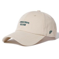 지앤와이 댄저러스 레터링 볼캡 모자