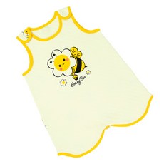 메이키즈 유아동 주니어 퐁당허니비 보온 수면조끼