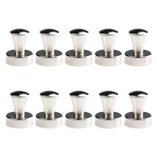 티온스 네오디움 자석 고정핀 S U82, 실버, 10개