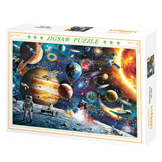 Lina Blue 高難度益智遊戲 成人拼圖, 1個, 1000件, 設計2