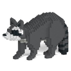 JEKCA 浣熊動物積木, 1個, 混合色