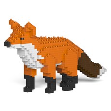 JEKCA 小狐狸野生動物積木, 1個, 混色