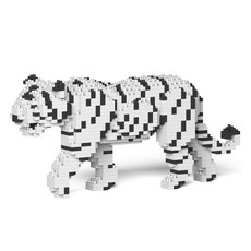 JEKCA 白虎野生動物積木, 1個, 混合色