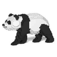 JEKCA 會走路的熊貓動物積木, 1個, 混色