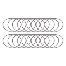 마다꾸미 고리 와이어링, 그레이, 20개