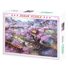 利納藍 高難度燒腦遊戲 成人拼圖 設計5, 1個, 1000件, 混色