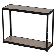 랙셈블 국내 제조 선반, 블랙, 2단