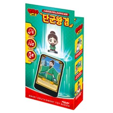 韓國史大冒險 智能公仔 檀君王儉 + AR卡片組, 1個, 混合顏色