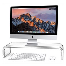 作工所透明壓克力螢幕支架, 1個, 透明