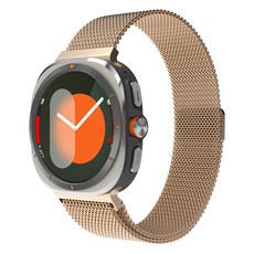 랩씨 스마트워치 밀레니즈 메탈 스트랩, 골드, 1개