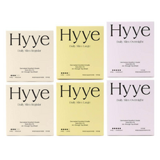 Hyye 日常超薄潔翼型衛生棉 M(250mm) 32片+L(290mm) 28片+夜用型(350mm) 24片組, 1組