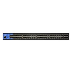 링크시스 48포트 PoE+ 1000Mbps+10G 4SFP+ 스위칭허브, 1개