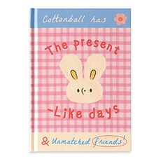 Monolike Unmatched Friends 6個月萬年型手帳, 1個, 06 糖果粉