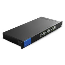 Linksys 24埠1000Mbps交換集線器, LGS124, 1個