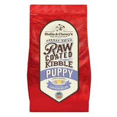 스텔라앤츄이스 로우코티드 키블 포 퍼피 건식사료, 닭, 4.5kg, 1개