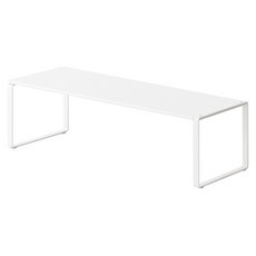 THE ZAKKA 多用途寬度可調式鞋櫃整理架, 1個, 白色