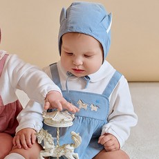 ETTOI 幼兒 Mude Twins 連身衣套裝 + 購物袋