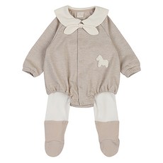 ETTOI 嬰兒穆德圍巾領連身衣套裝 + 購物袋