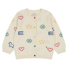 ETTOI Tiv CDG 兒童棉質開襟衫