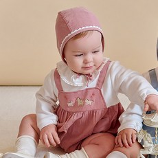 ETTOI 嬰幼兒 Muri Twins 棉質連身衣 帽子套組 + 購物袋