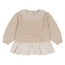 ETTOI 女童用 Lowell長版SW 棉質針織衫