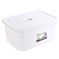 국산업소용 사각 대형 김치 보관 저장 백밀폐락용기 13호, 49L, 1개