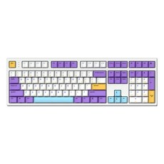 HANSUNG SUPERSTORE 8K 深藍色 뽀송 38g 有線機械式鍵盤, GK787SE, 藍莓冰沙