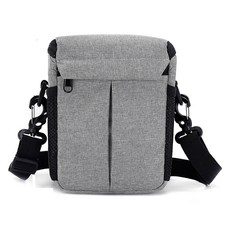 Ez2mk 패션스타일 숄더 카메라가방 CB170, 그레이, 1개