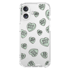 루다 허그미 파스텔 하트 방탄 젤리 휴대폰 케이스