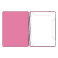 Mungudam 可修改 A4 樂譜夾 30頁 60p, 1個, 粉紅色