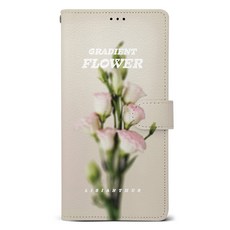 케스퍼 그래디언트 플라워 다이어리 휴대폰 케이스