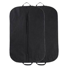 Phineas 旅行用西裝套裝收納盒 衣物防塵套 黑色, 2個, 1入
