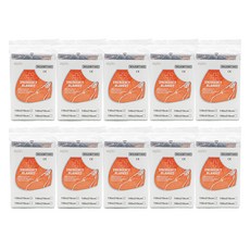 Anplus 緊急露營登山求生保溫毯, 銀色, 10個