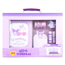 PInK MAnGO 三麗鷗 可愛我的手帳裝飾包組合, 1個, 庫洛米