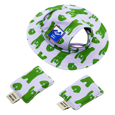 PUPPY GALLERY 寵物跳跳熊涼感漁夫帽, 1個, 薰衣草色